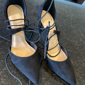 Lace up heels